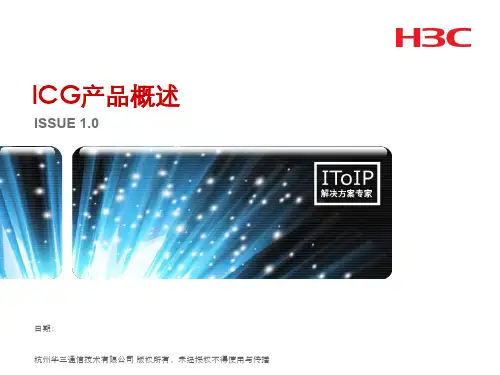 ICG产品概述精品文档