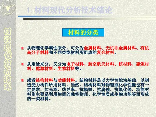 现代分析与测试技术优选全文