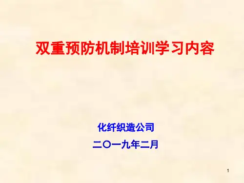 双重预防机制(培训)PPT课件