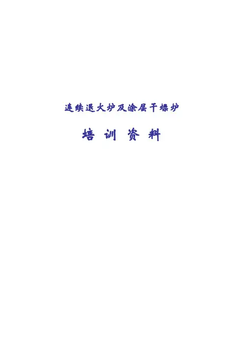 卧式连退炉培训资料(1)