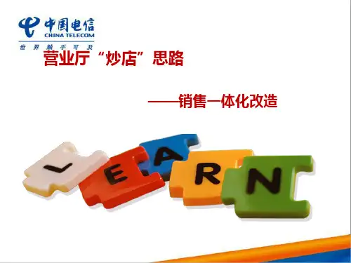 电信-营业厅炒店-方案