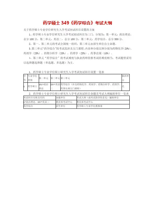 349药学综合