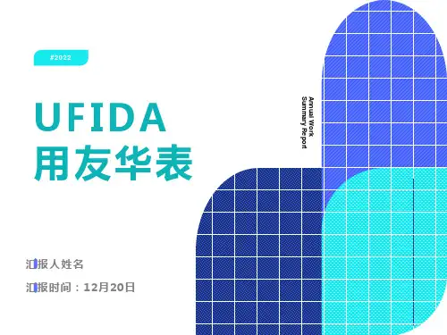 用友华表cell报表控件