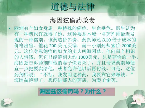 职业道德与法律ppt课件