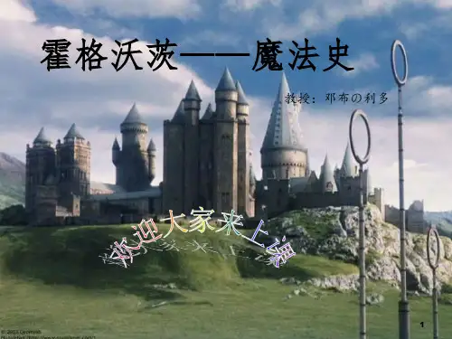 哈利波特魔法史ppt课件