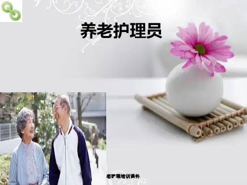 超全的养老护理培训课件