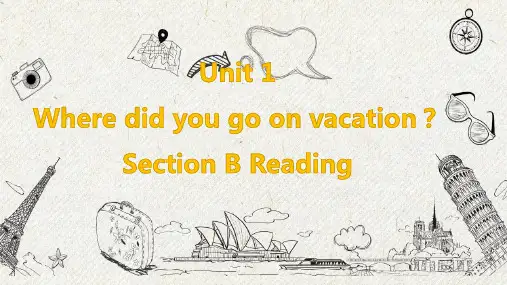 Unit1 Where did you go on vacation_课件