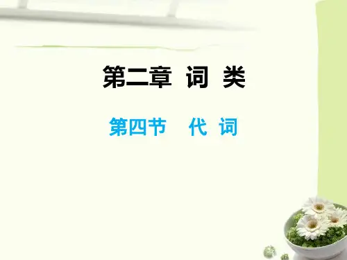 小升初英语词类第四节-代词