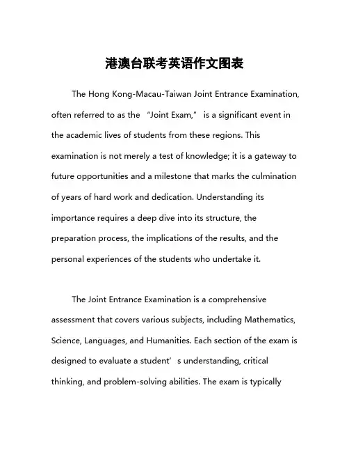 港澳台联考英语作文图表