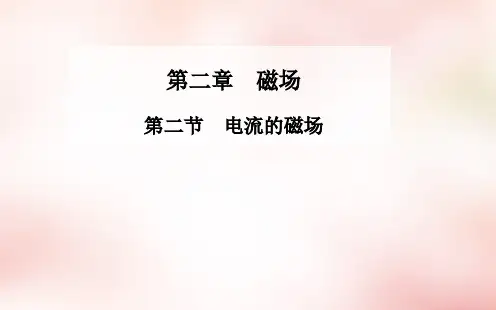 高中物理 第二章 第二节 电流的磁场课件 新人教版选修1-1