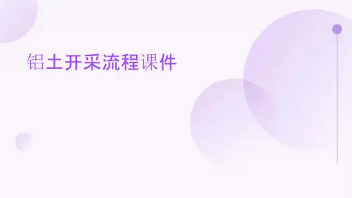 铝土开采流程课件