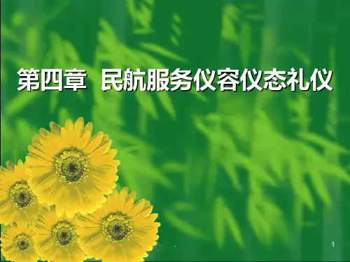民航服务礼仪第二版PPT课件