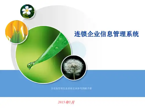 连锁企业信息管理第一章