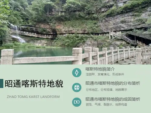 昭通地区喀斯特地貌分布及其成因简析