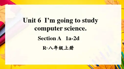 人教版八年级英语(上)Unit6SectionA1a-1d课件