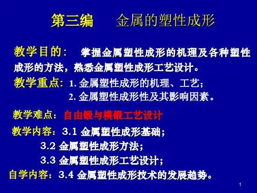 第三编金属压力加工