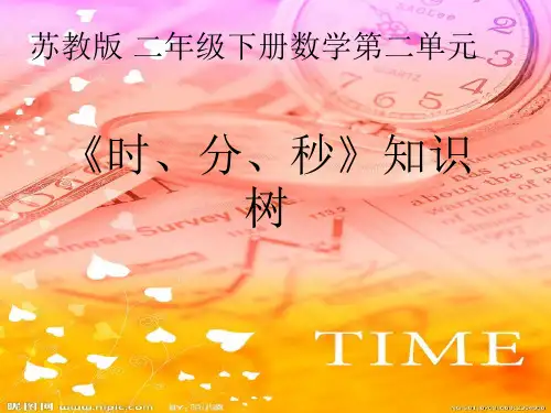 (优选)二年级数学下册第二单元《时、分、秒》 优秀课件3苏教版