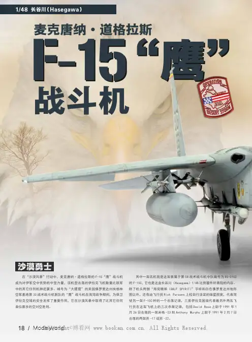 麦克唐纳·道格拉斯 F-15“鹰”战斗机