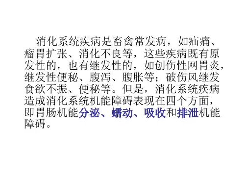 消化系统药物