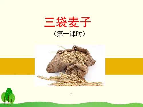 1三袋麦子-精品课件