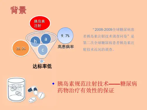 胰岛素注射技术ppt课件