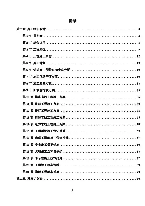 【强烈推荐】胡庆余堂市政配套工程项目施工设计 - 副本