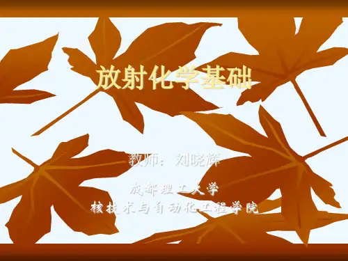 放射化学基础第1章