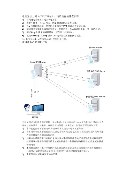 桌面运维面试题