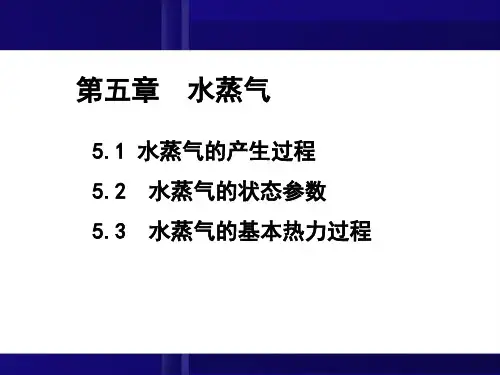 水蒸气的形成过程40页PPT