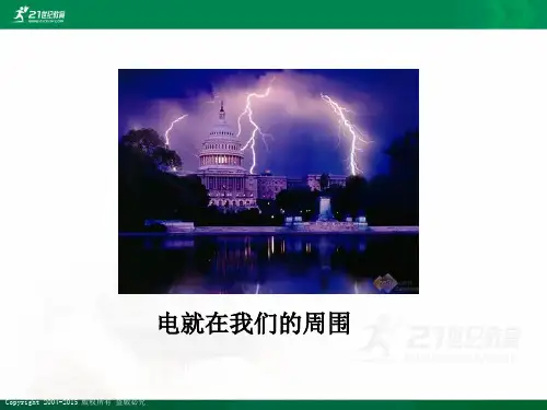 自然界的电现象（课件ppt学案）