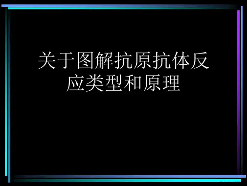 图解抗原抗体反应类型和原理课件
