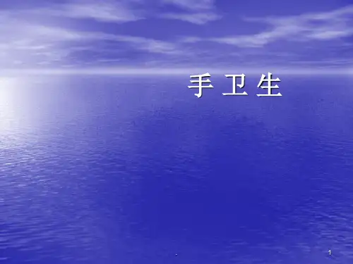 手卫生ppt课件