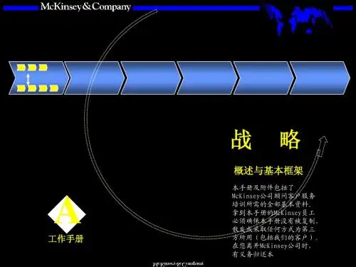 麦肯锡 基本框架