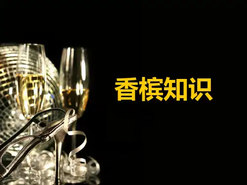 香槟培训资料