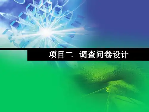 市场调查与分析章节课件 (1)