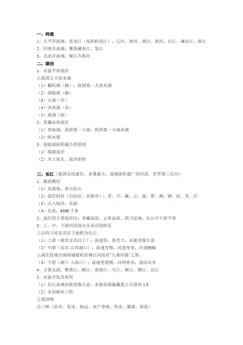 中国的河流2