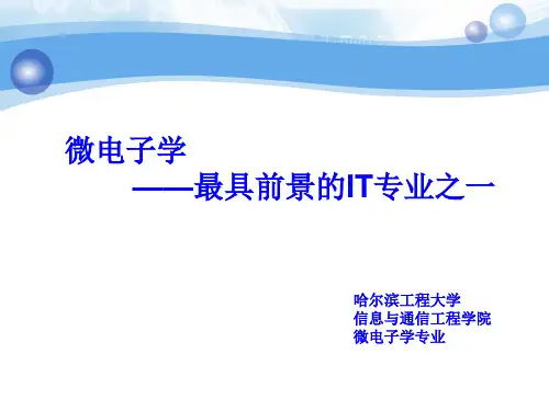 微电子简介