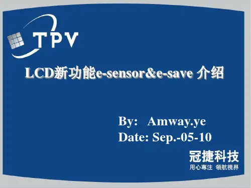 E-SENSOR功能介绍和原理