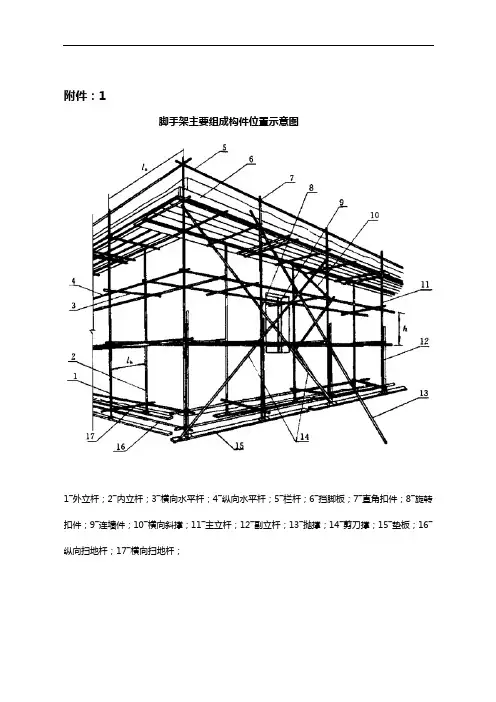 绝版脚手架搭设图集(值得拥有)