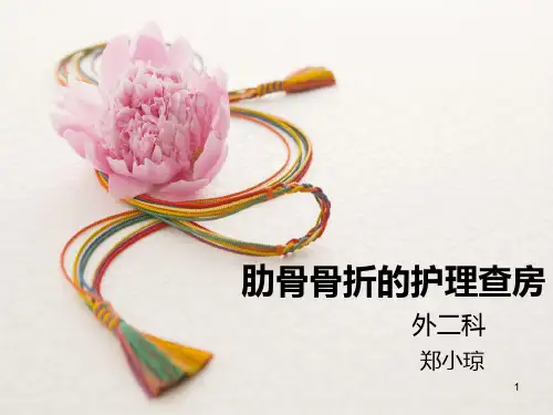 肋骨骨折护理查房PPT课件