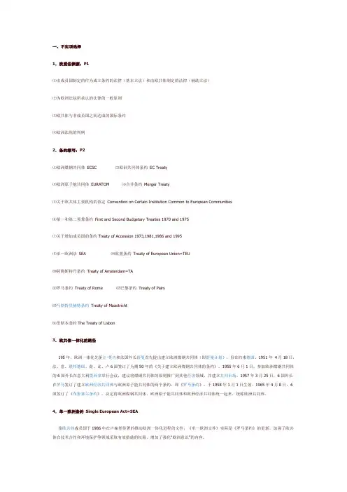 欧盟法