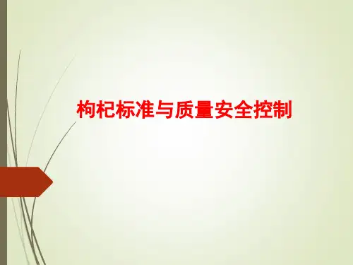 枸杞标准与质量安全控制