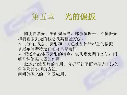 偏振与晶体双折射(精)