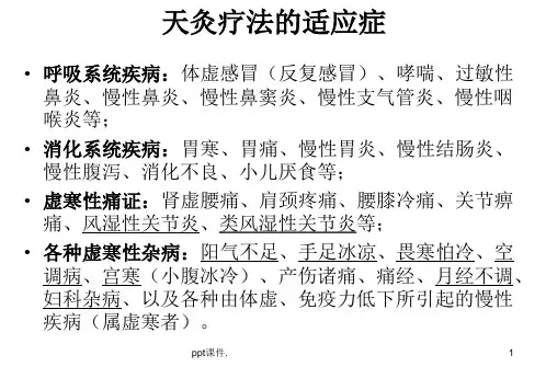 三九天灸疗法详解ppt课件