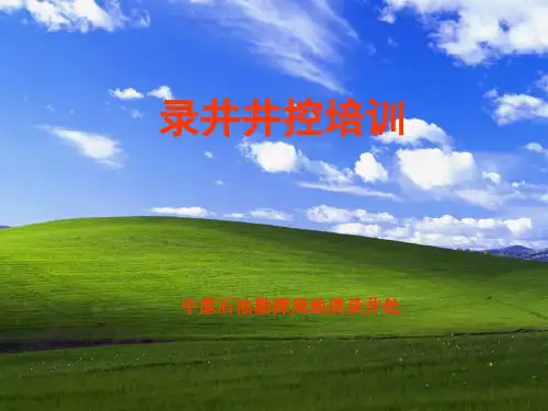 录井工井控培训(1)