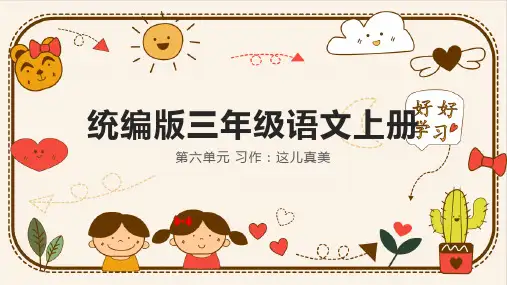 习作：这儿真美ppt课件