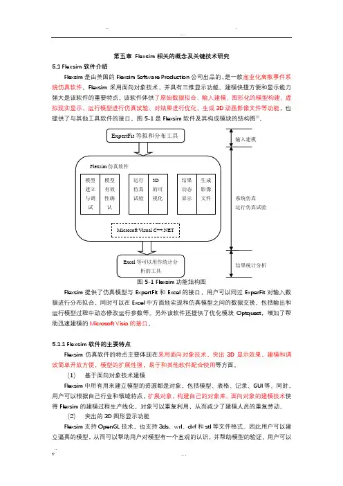 flexsim中的重要概念及开发技术