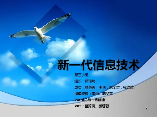 新一代信息技术PPT课件