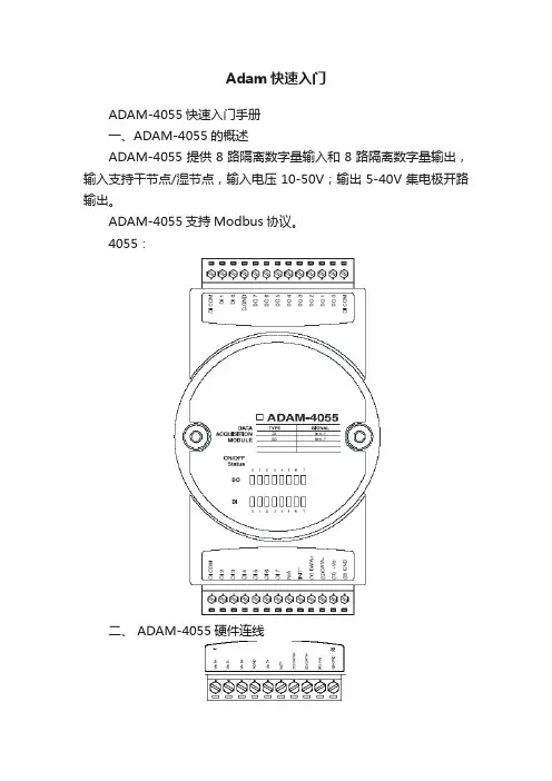 Adam快速入门