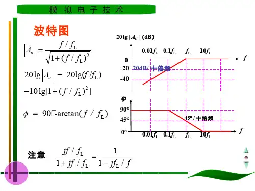 模拟电子技术(5.5)--第五章放大电路的频率特性-2
